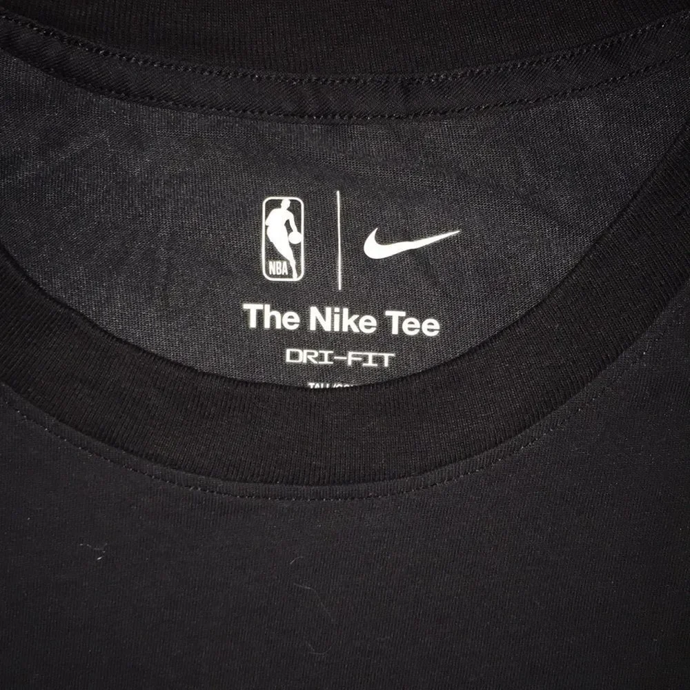 Black Nike Drifit Atlanta Hawks NBA basketball 75th anniversary basketball shirt